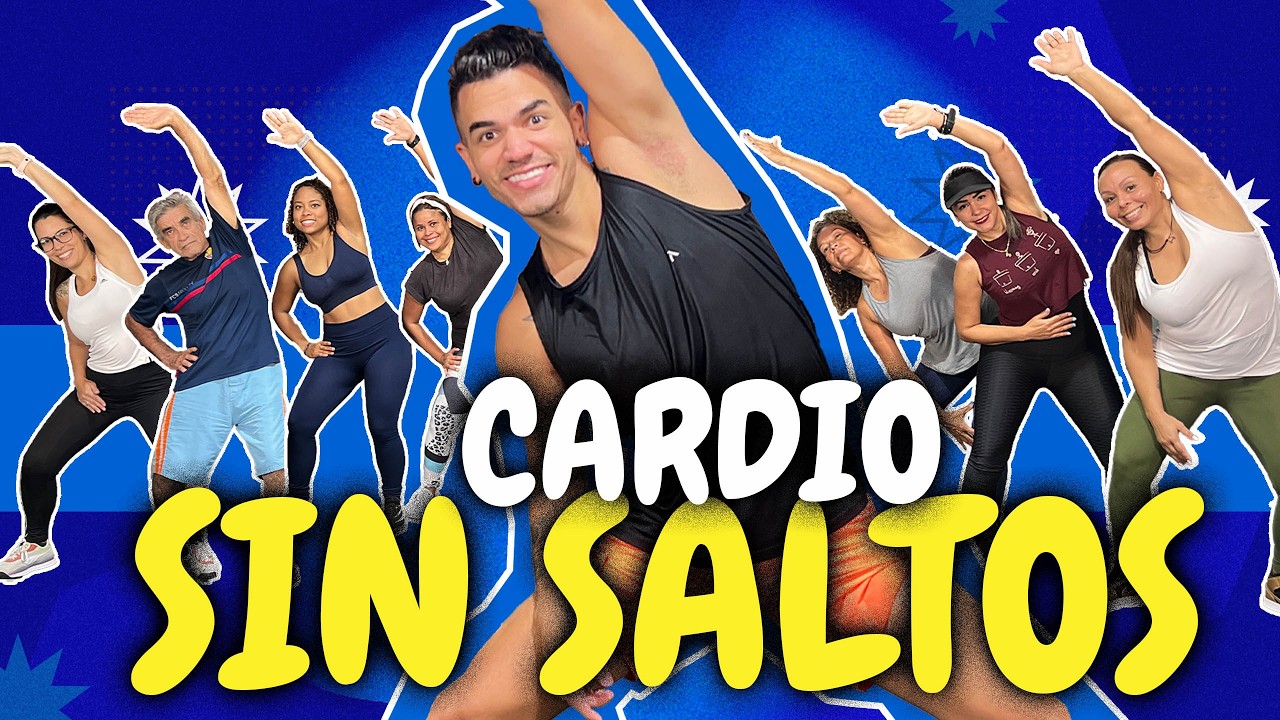 Cardio Intenso SIN SALTOS 🔥 QUEMAGRASA TOTAL | Reduce ABDOMEN y CINTURA en casa