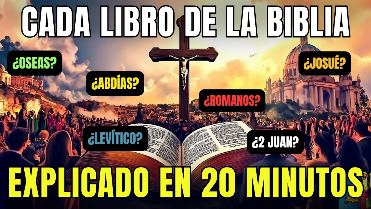 ¿De qué trata cada libro de la Biblia?