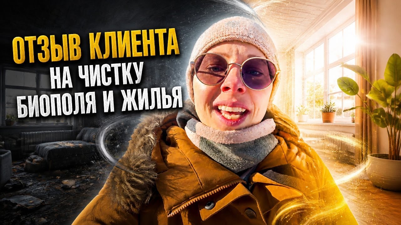 Отзыв клиента на чистку биополя и жилья