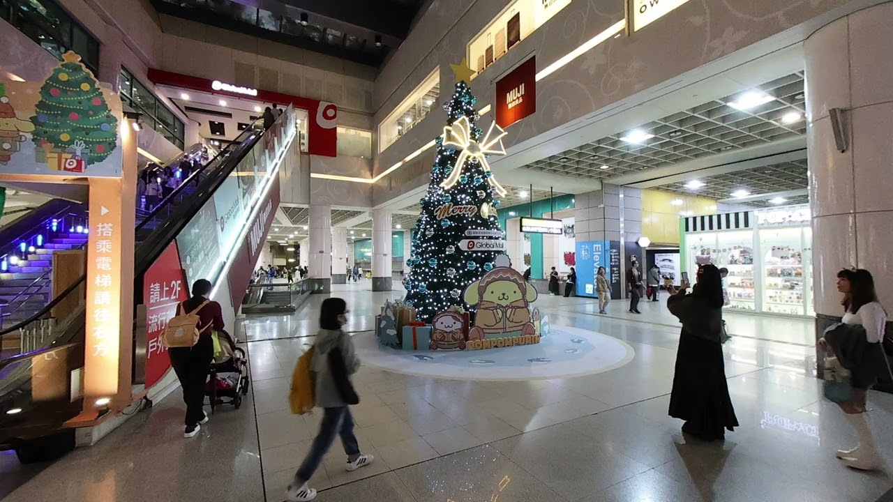 板橋車站及周邊環境【VR】| 台湾の板橋駅とその周辺環境 [ VR ]