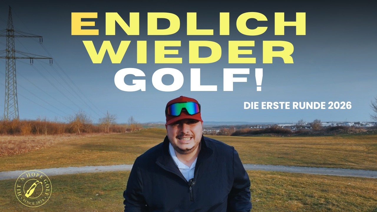 Endlich wieder Golf - 9 Loch mit Juli