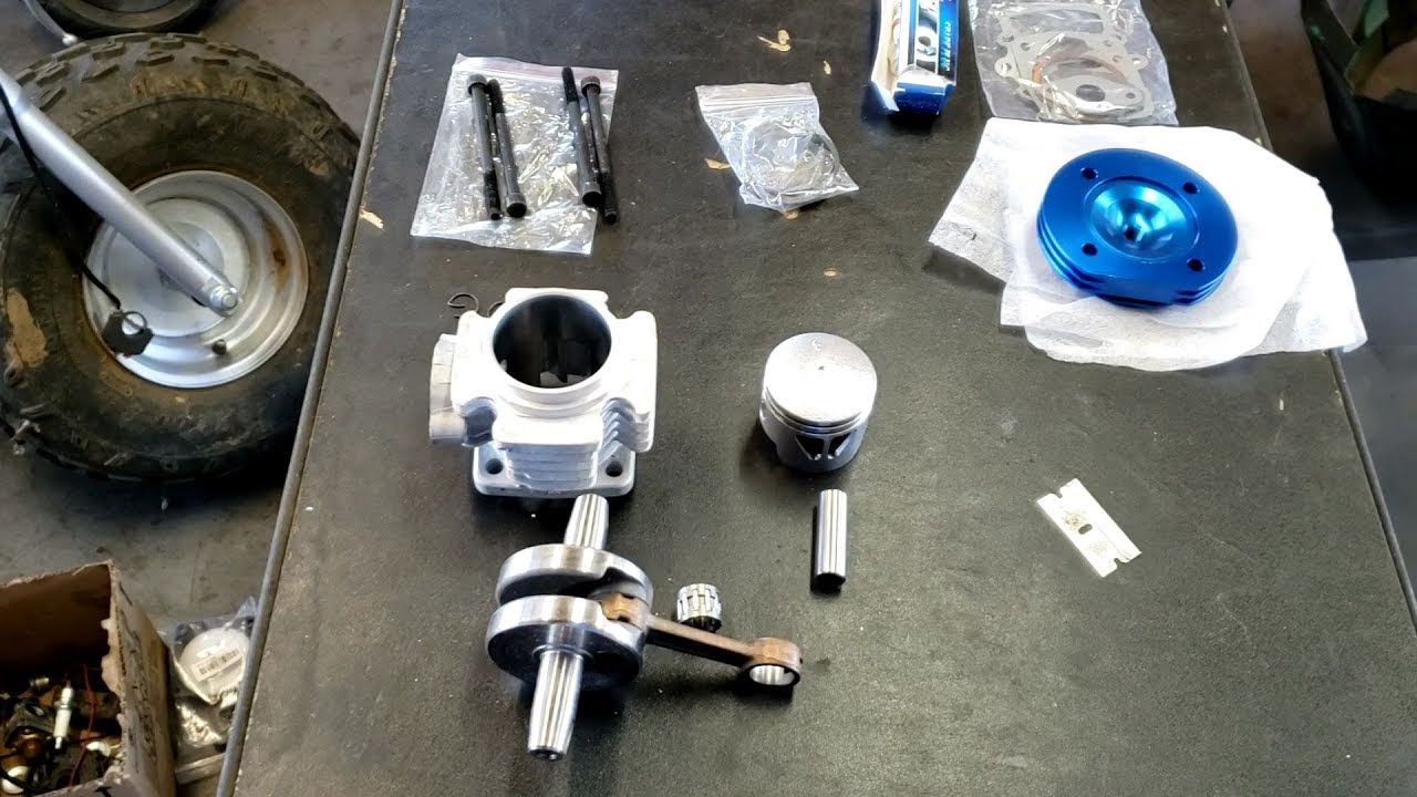 49cc pocket bike big bore kit fail