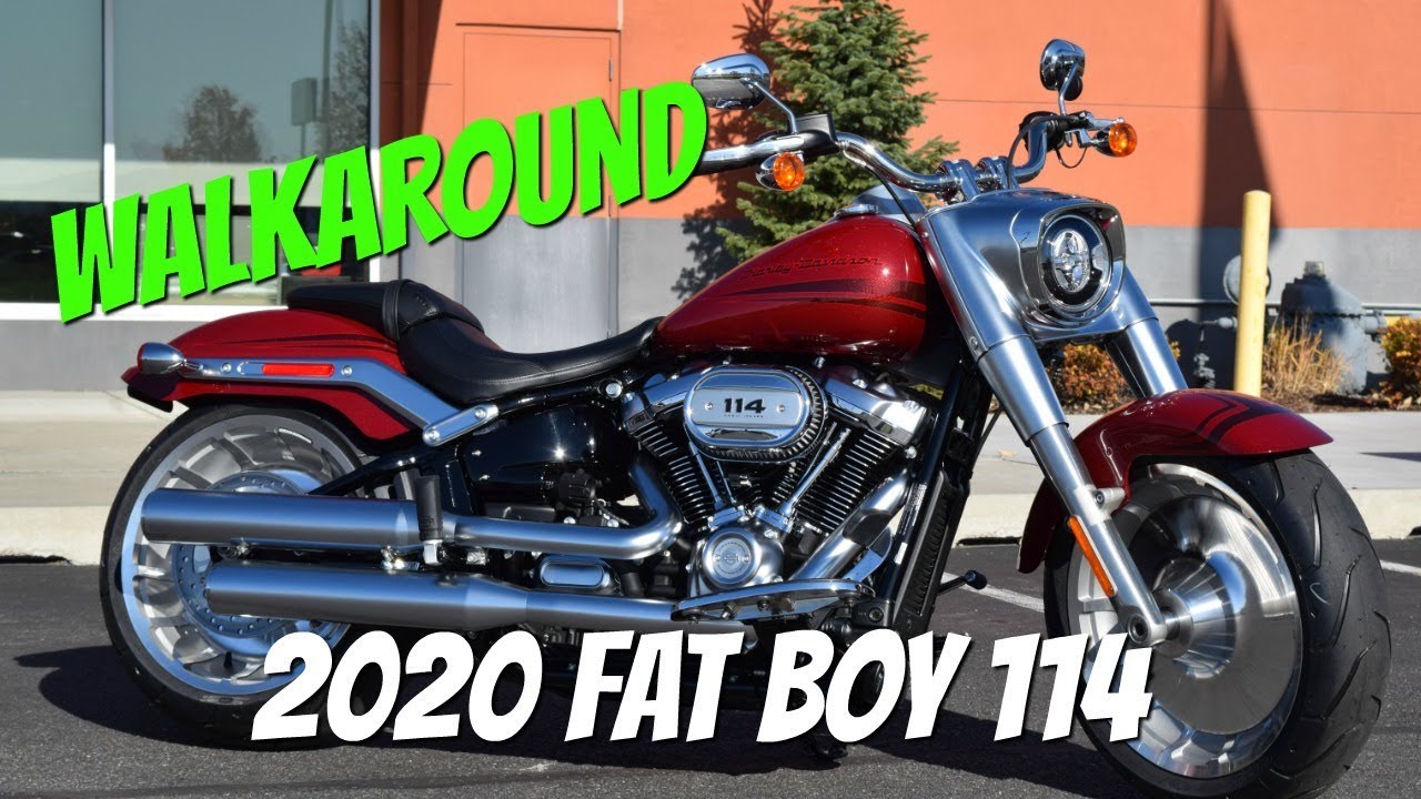 WALKAROUND!!! 2020 Harley Fat Boy in Stiletto Red