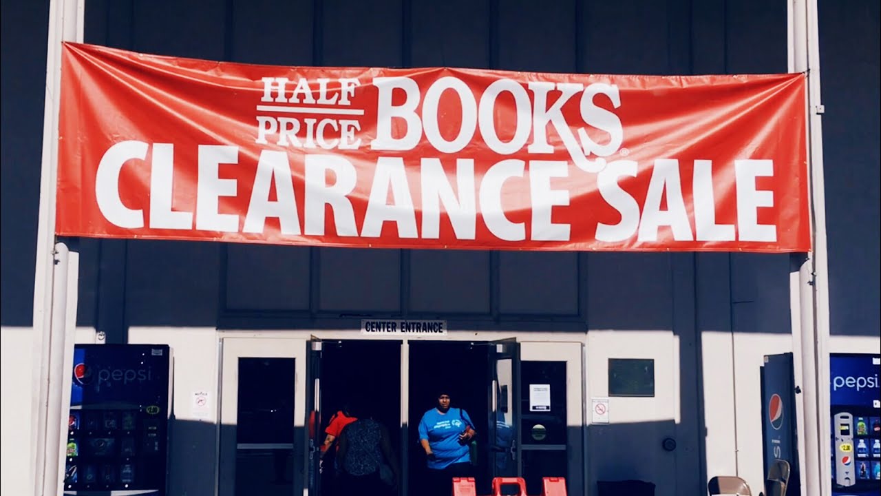 Half Price Books HUGE SALE & BOOK HAUL!! 🤓