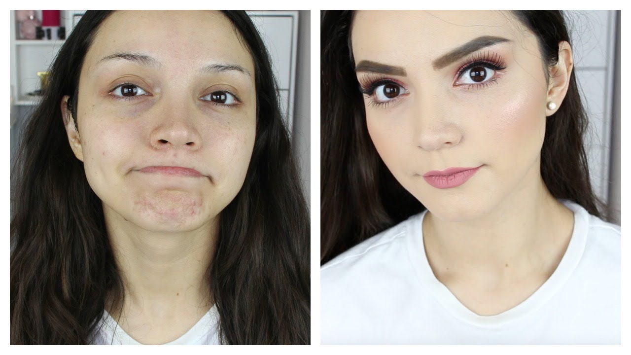 MAQUILLAJE CON SOLO PRODUCTOS ECONOMICOS