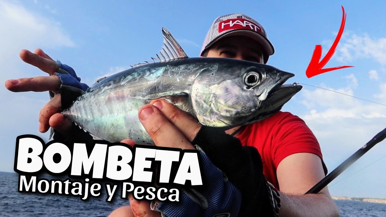 PESCA LLAMPUGAS y BACORETAS SEGURO con esto! [MONTAJE BOMBETA]