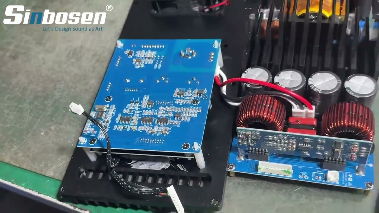 How to change the sensitivity of an amplifier module?