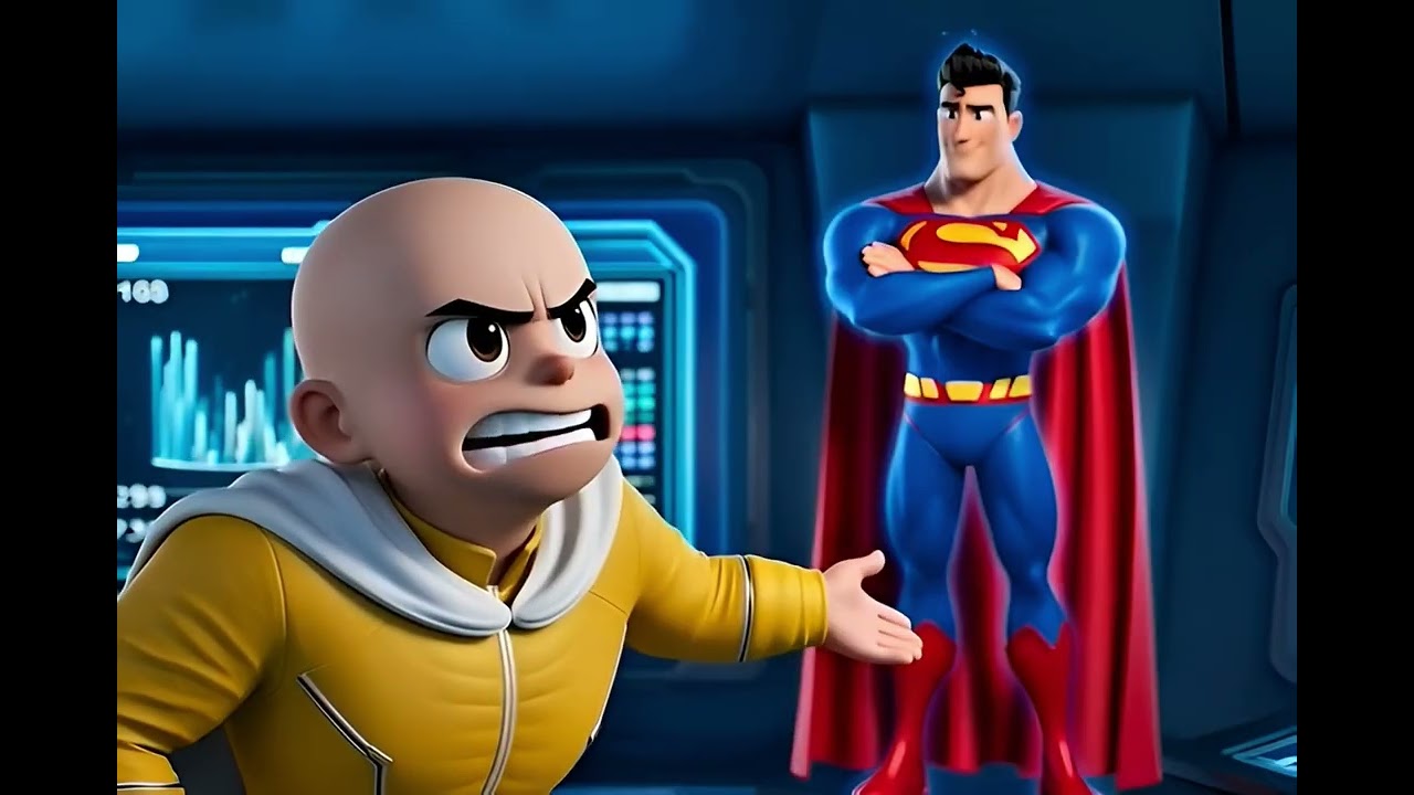 Superman & Saitama & Black Adam