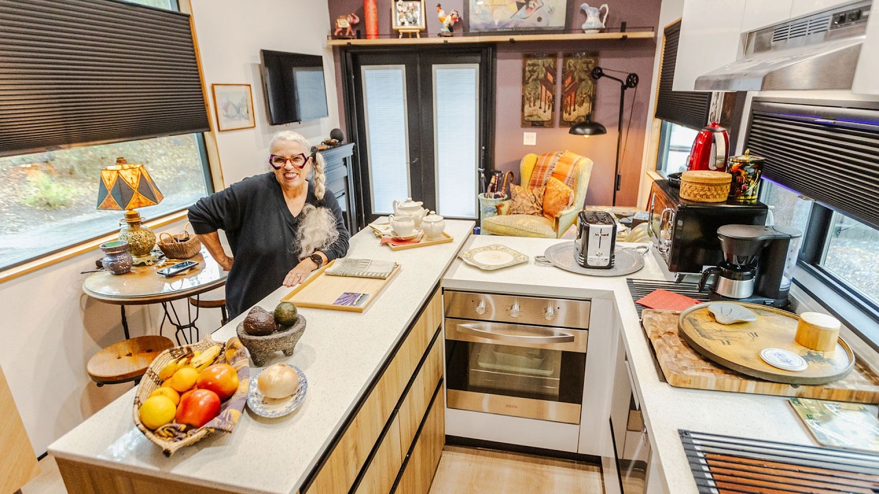 Her Cleverly Designed Tiny Home - Custom Upgrades