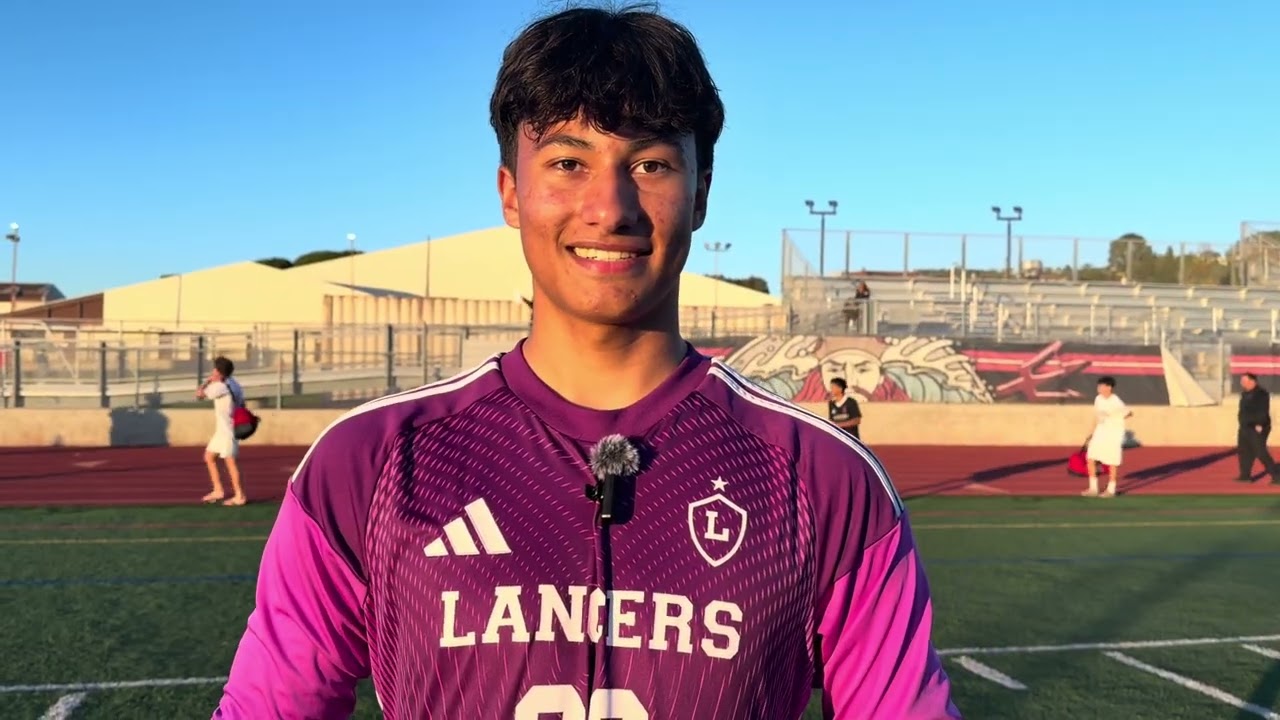 Jacob Aguilar of Orange Lutheran Boys Soccer on Big Win Over Palos Verdes in Open Division Playoffs