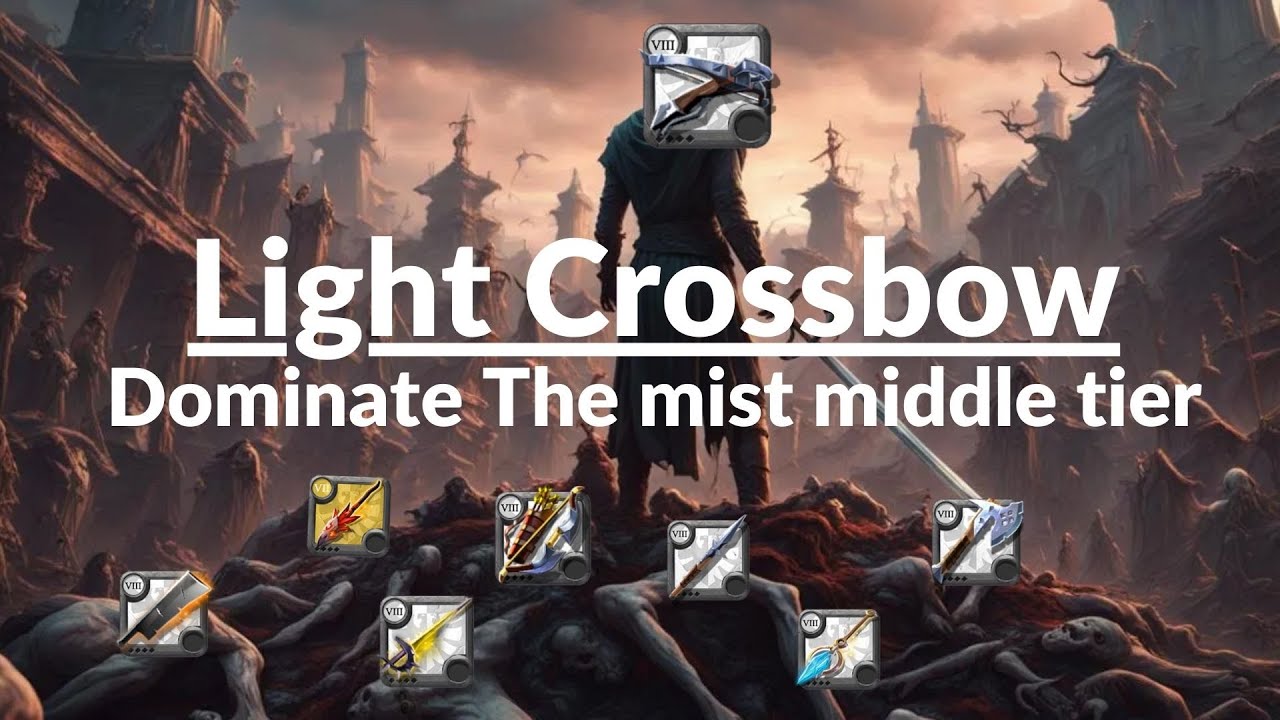 Light Crossbow vs 5.3,6.3 build in The mist | The mist | Albion Online
