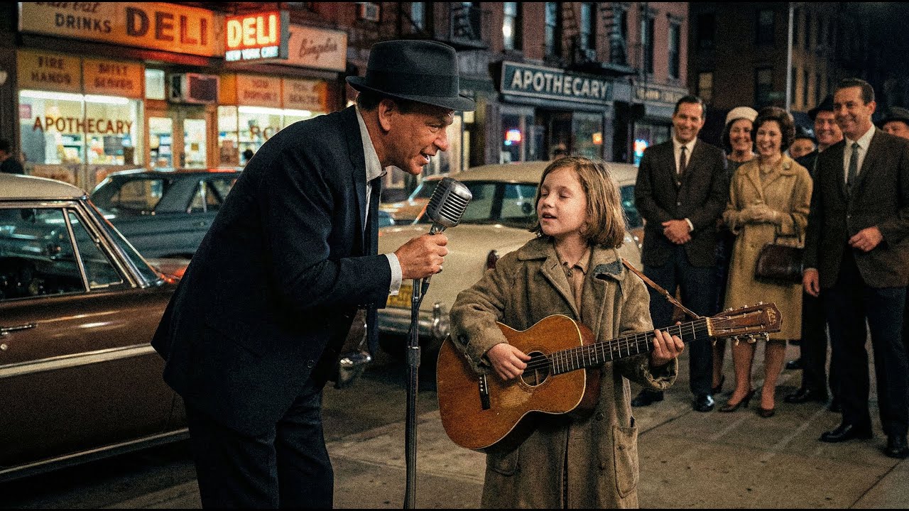 Homeless Girl Singing 'My Way' WHEN Stranger Stopped — It Was FRANK SINATRA