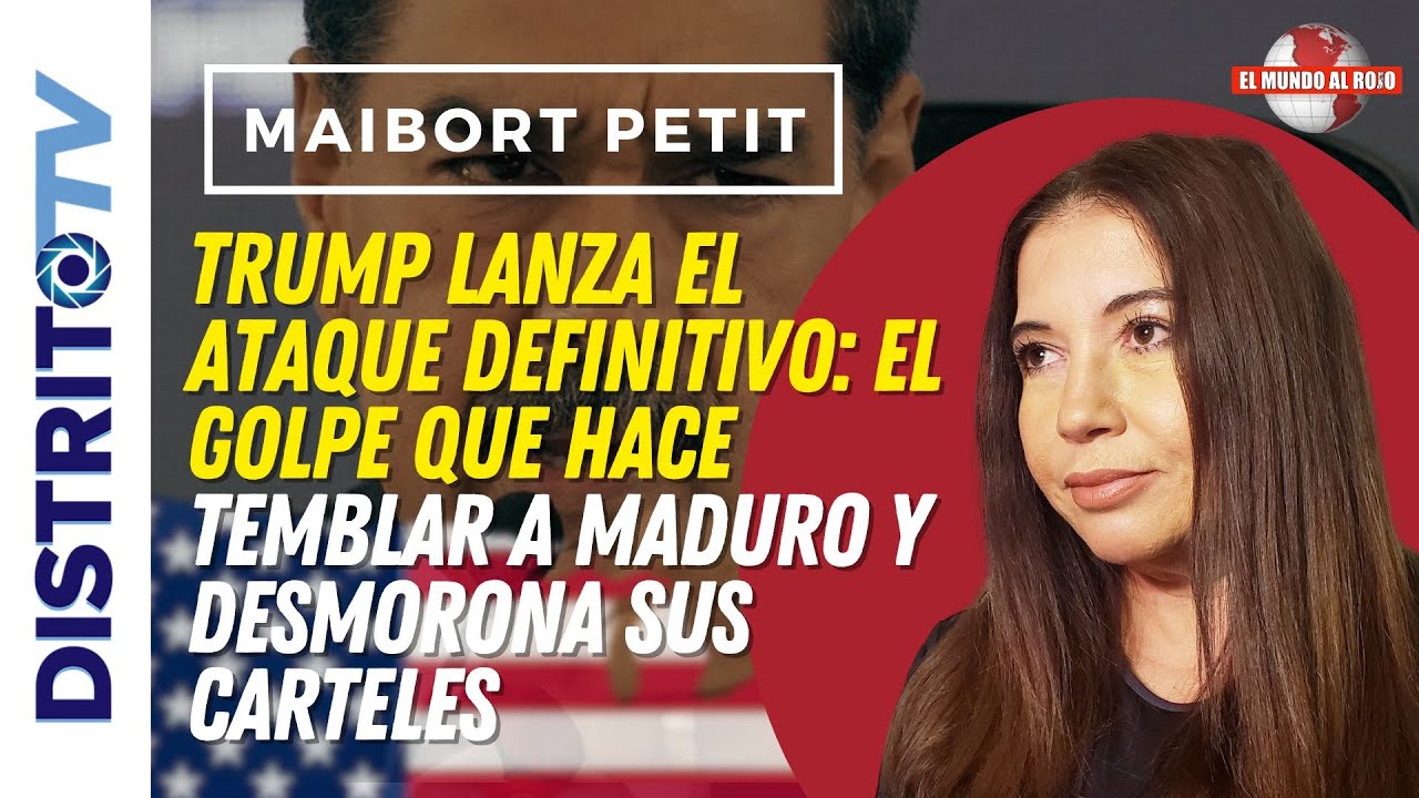 🔴TRUMP LANZA EL ATAQUE DEFINITIVO: EL GOLPE QUE HACE TEMBLAR A MADURO Y DESMORONA SUS CARTELES🔴