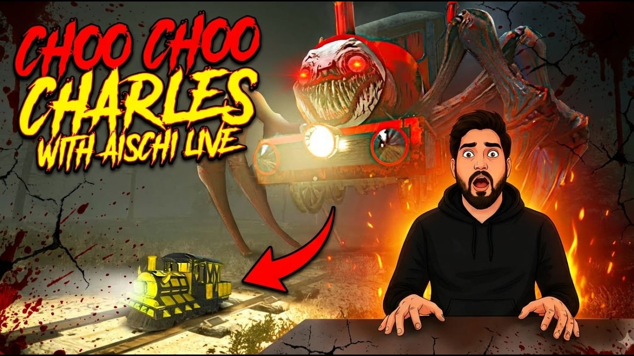 🔴LIVE CHOO CHOO CHARLES HORROR TRAIN WITH AISCHILIVE #shortslive  #vertical #shortsfeed #horrorgame