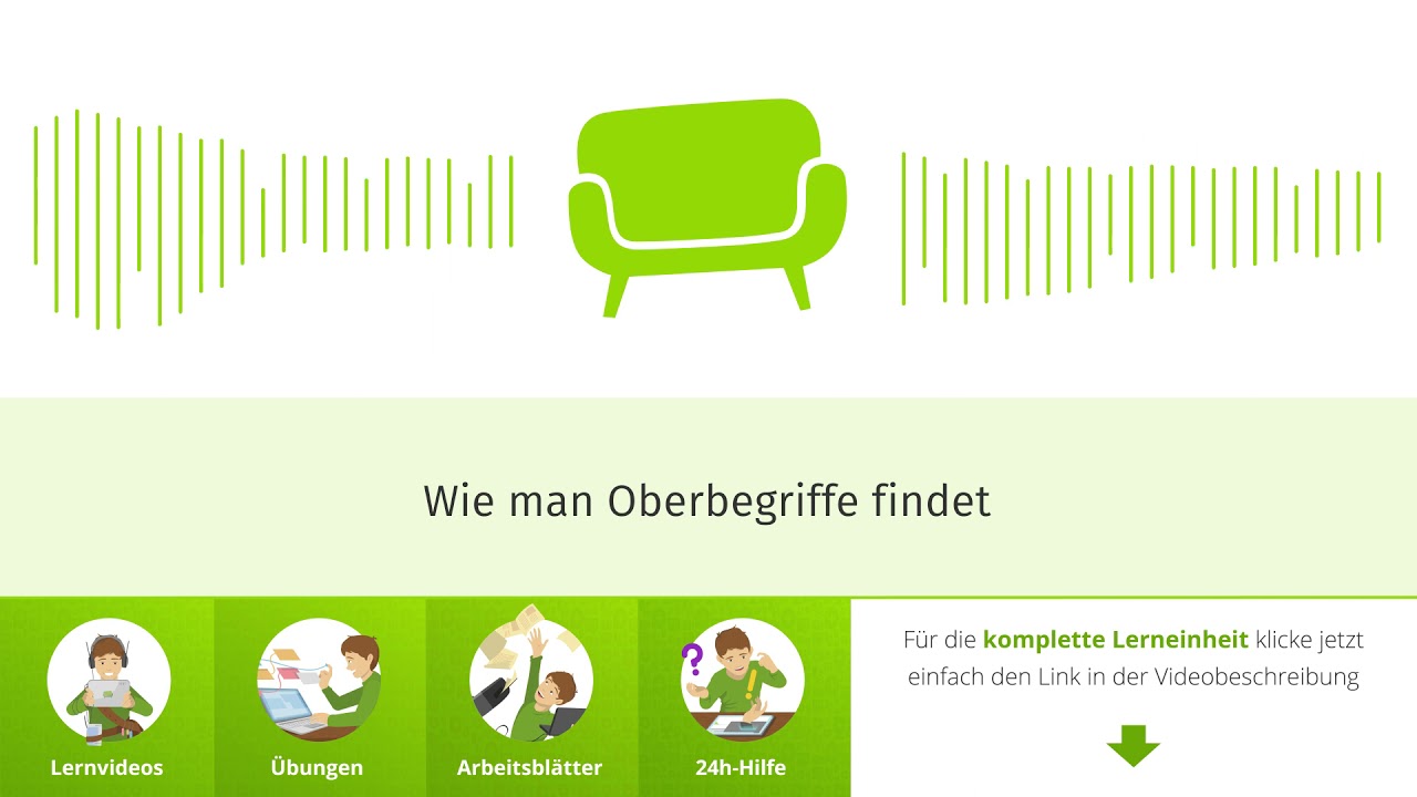 Wie man Oberbegriffe findet einfach erkl&auml;rt | sofatutor