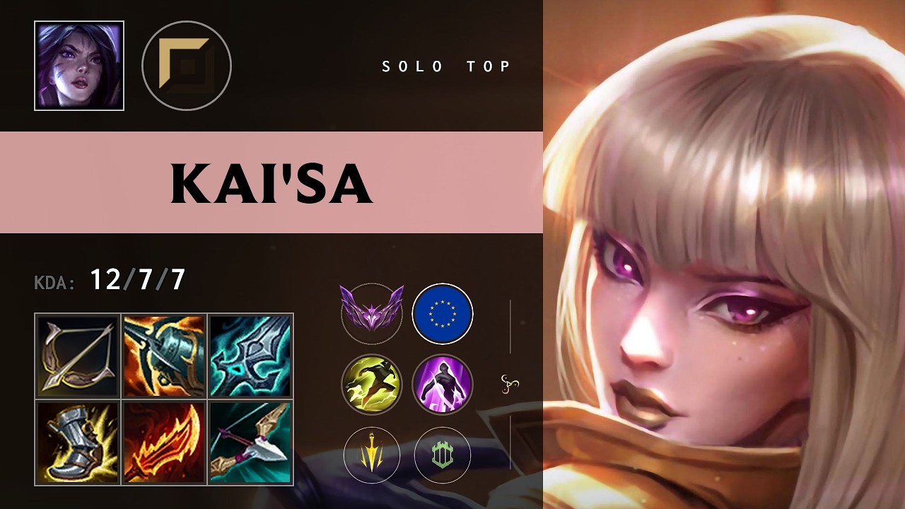 Kai'Sa Top vs Urgot - EUW Master Patch 26.11