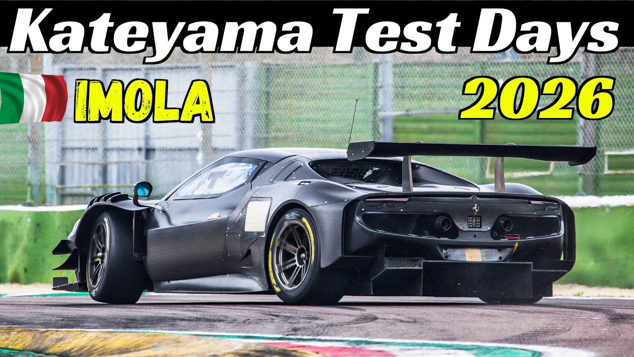 Kateyama Test Days at Imola Circuit, March 4-5, 2026 - Ferrari 296 GT3, BMW M4 GT3 EVO, 992 GT3 Cup