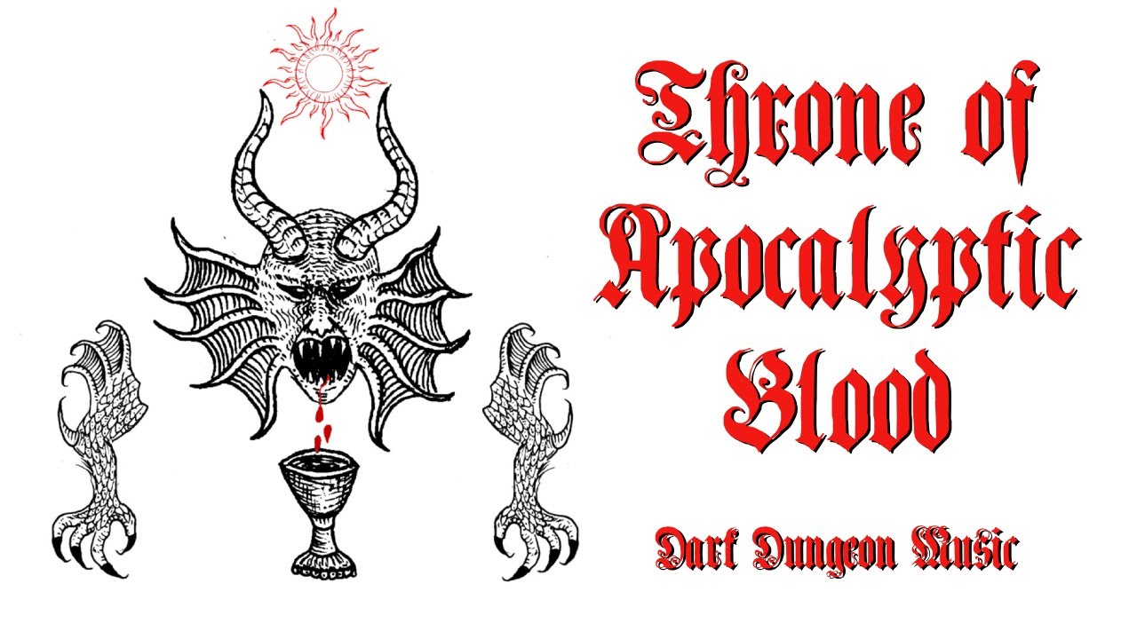 Throne of Apocalyptic Blood - V/A Split (dark dungeon music)