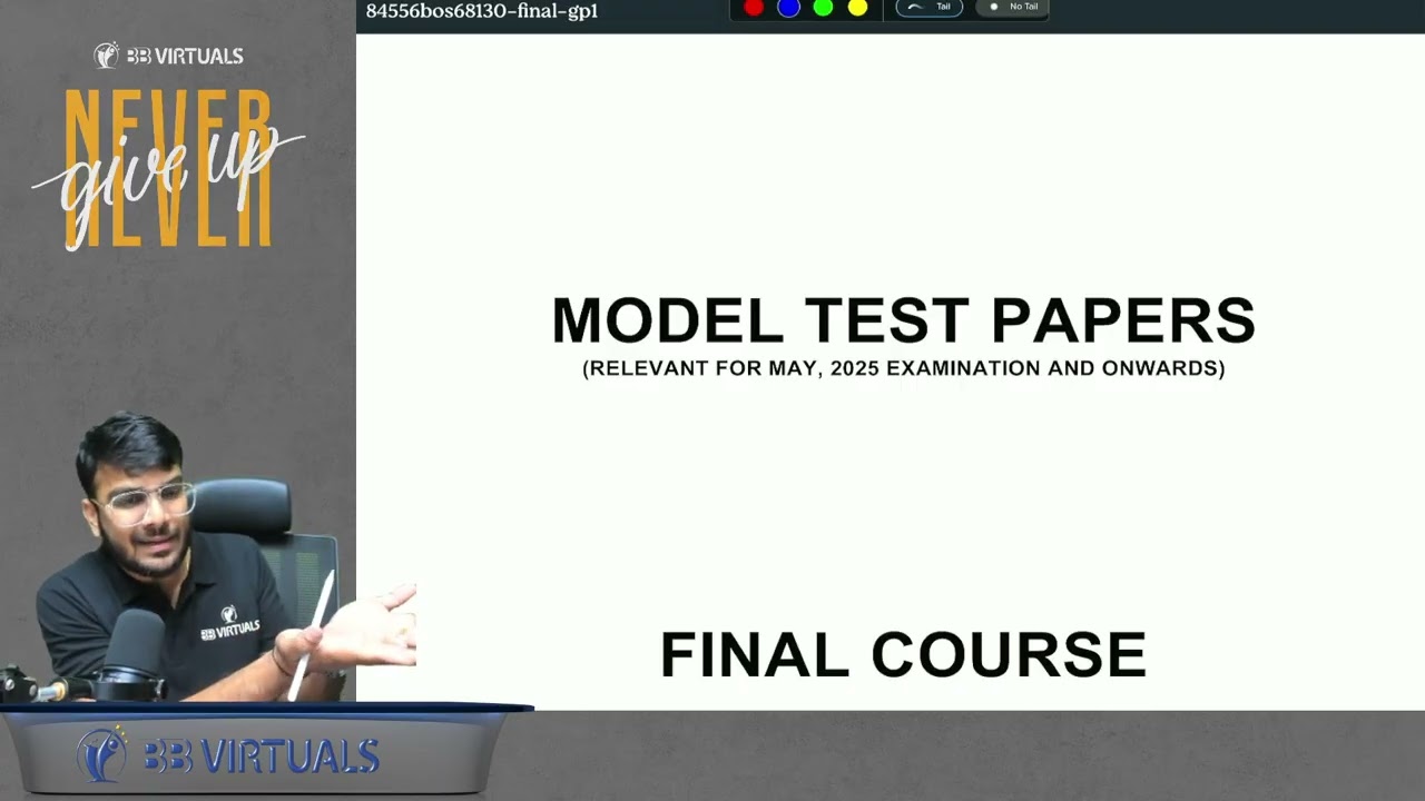 Model Test Papers Released by ICAI | New Questions or Same? CA Aakash Kandoi