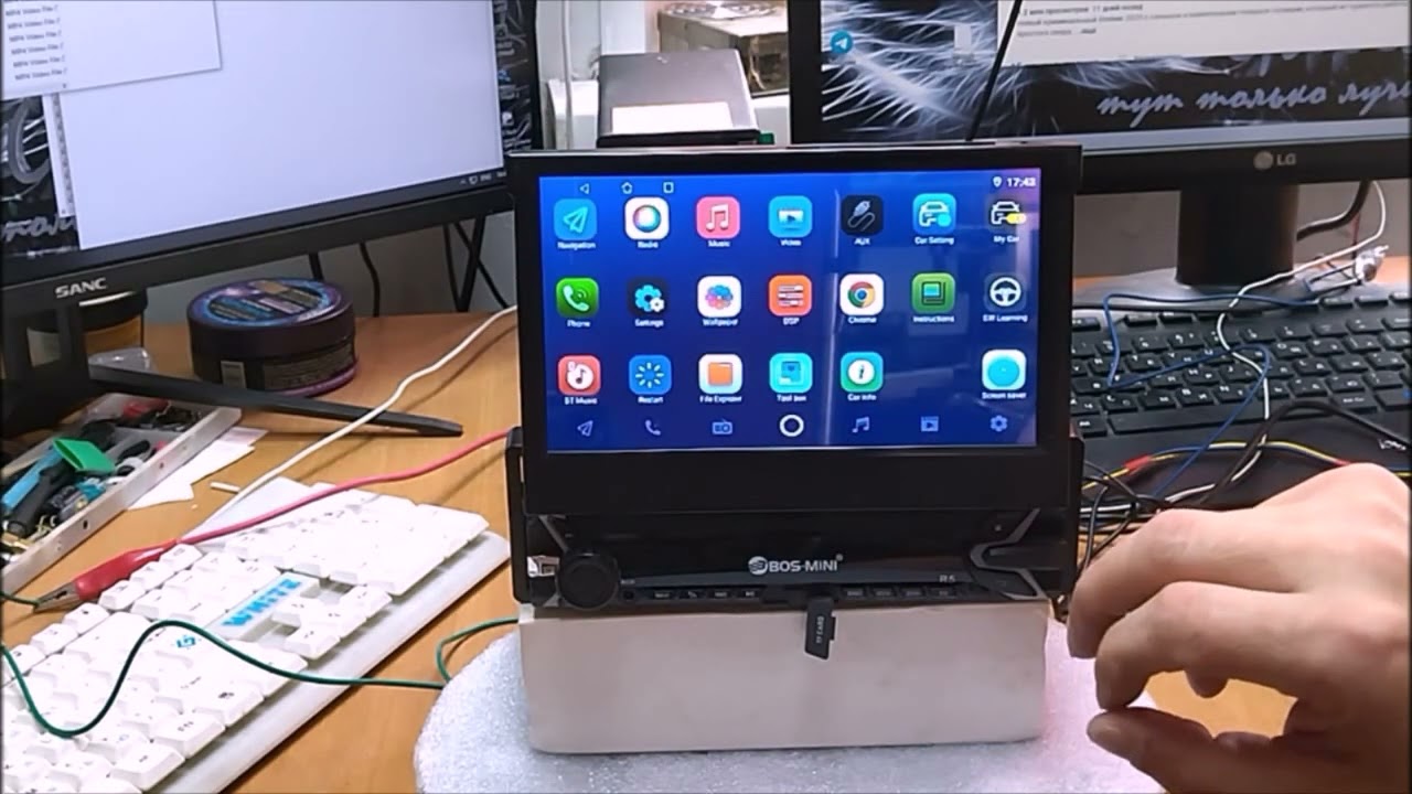 BOS MINI R5 восстановление настроек после пользователя.
