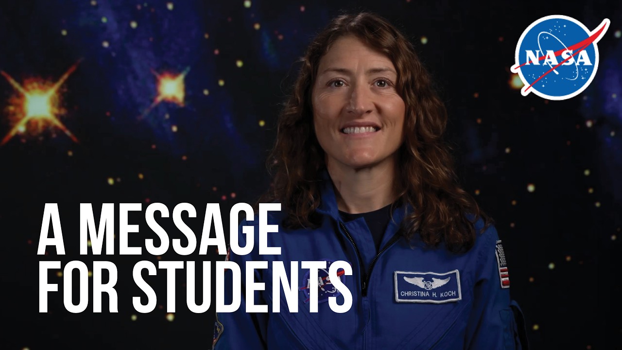 Послание астронавта NASA Кристины Кох для студентов