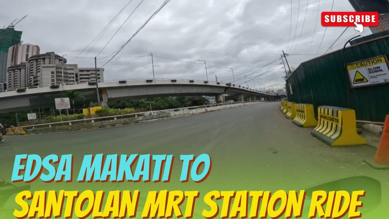 EDSA MAKATI TO SANTOLAN MRT STATION RIDE #PEQZMOTOVLOG