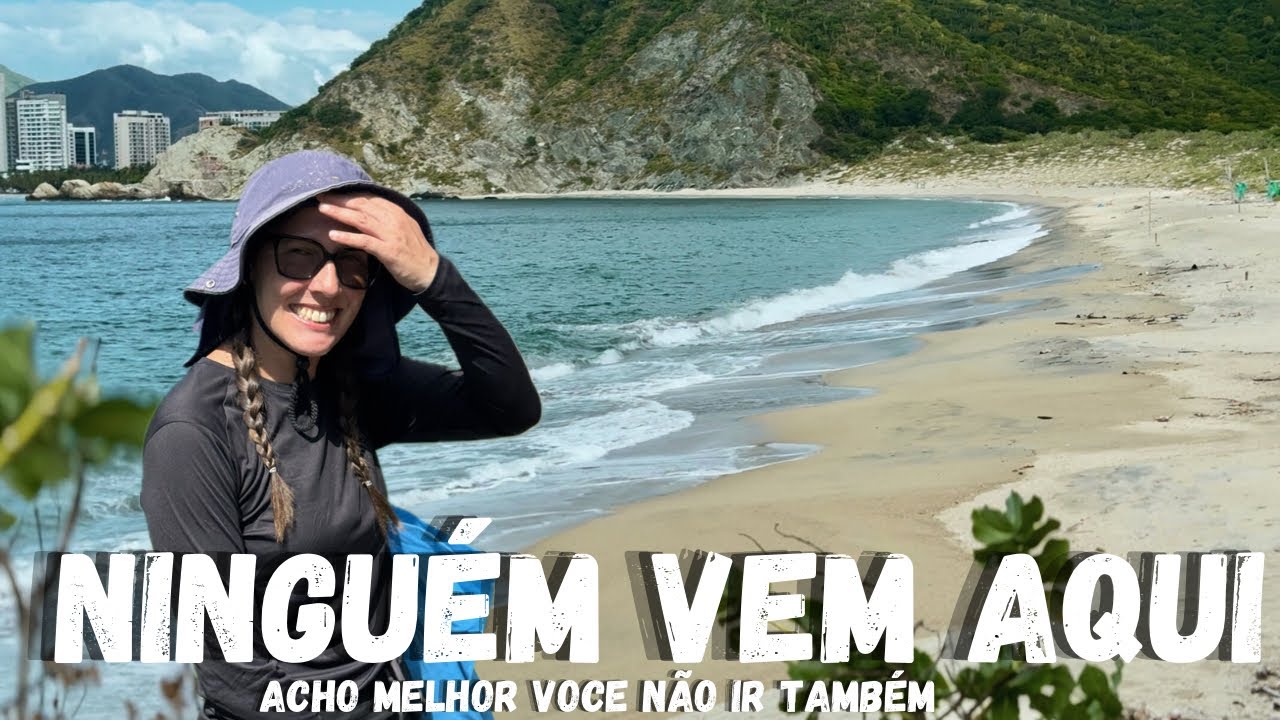 T4.40 | Visitamos a Praia mais isolada de Santa Marta e não recomendamos ninguém ir lá 