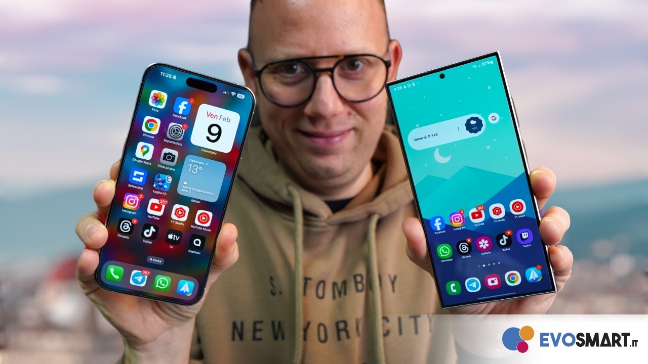 ECCO il CONFRONTO DELL’ANNO: SAMSUNG GALAXY S24 ULTRA Vs IPHONE 15 PRO MAX!