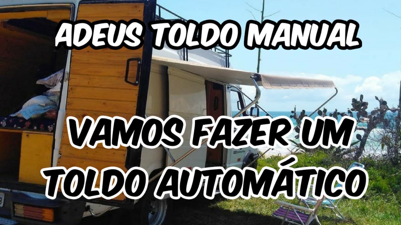 Como fazer um toldo automático para motorhome parte 1