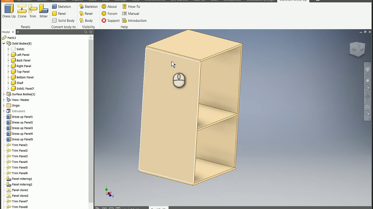 iBox and Woodwork for Inventor