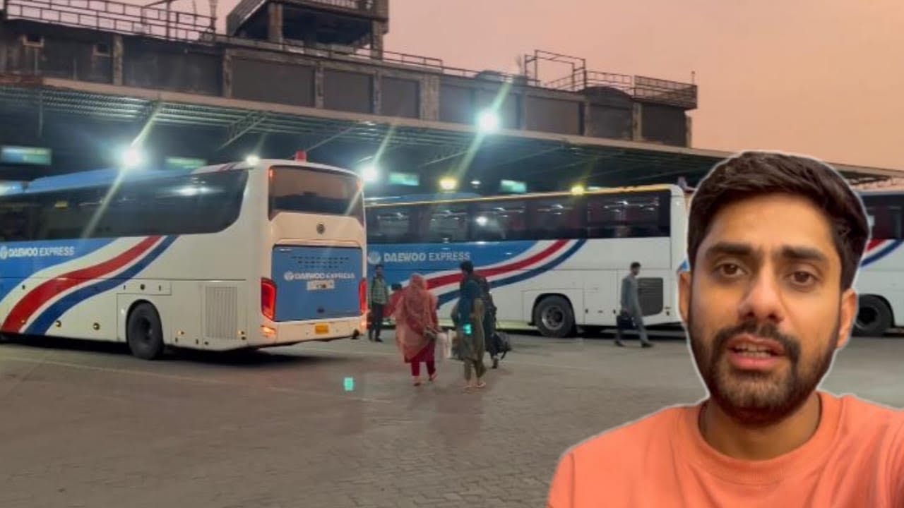 Lahore Say Sialkot Ka Safar Wo Bhi Daewoo Main | Fahad khan