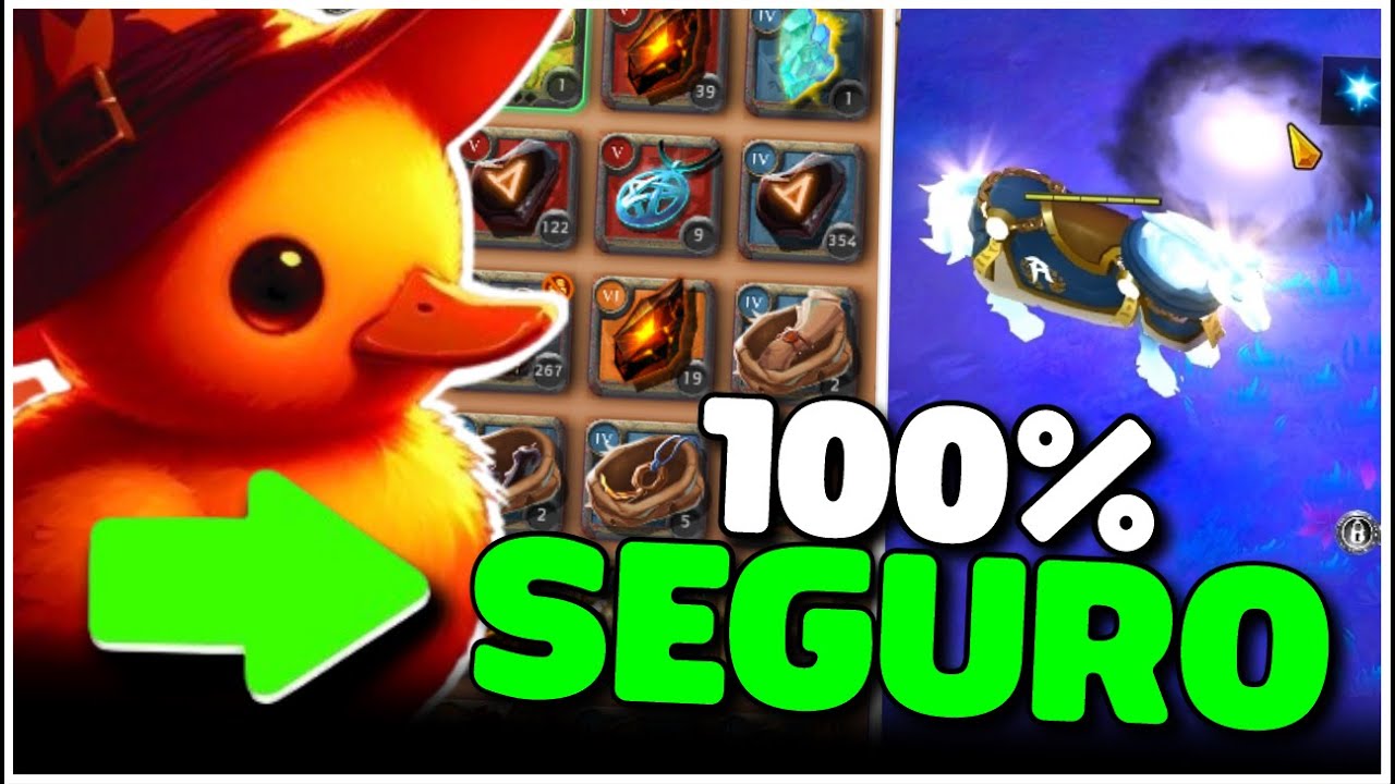 FAÇA PRATA 100% SEGURO com essa ESTRATEGIA no Albion Online
