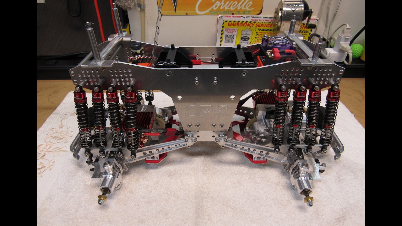 Tamiya Clod Buster project update 3 - Crawford (CPE) Time Warp chassis assembly, part 1 of 2