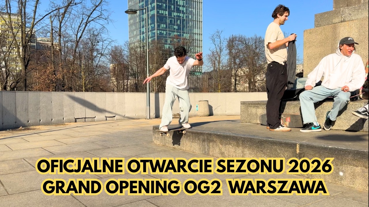 OFICJALNE OTWARCIE SKATE SEZONU 2026 / WARSZAWA