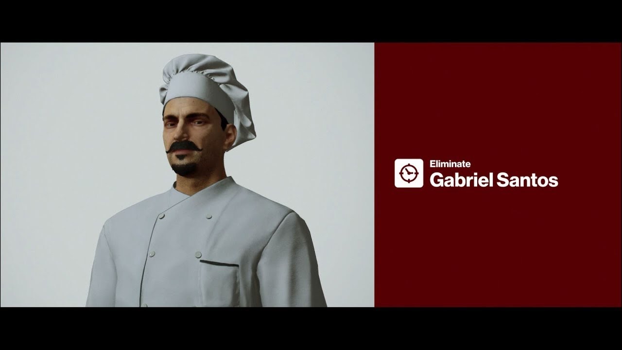 HITMAN - The Chef - Elusive Target #14 - Gas Canister - 