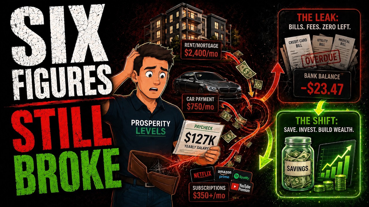 3 Spending Habits Keeping Six-Figure Earners Broke (91% Make Mistake #1)