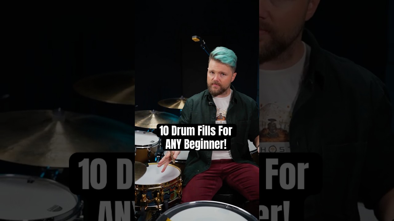 10 Drum Fills For ANY Beginner