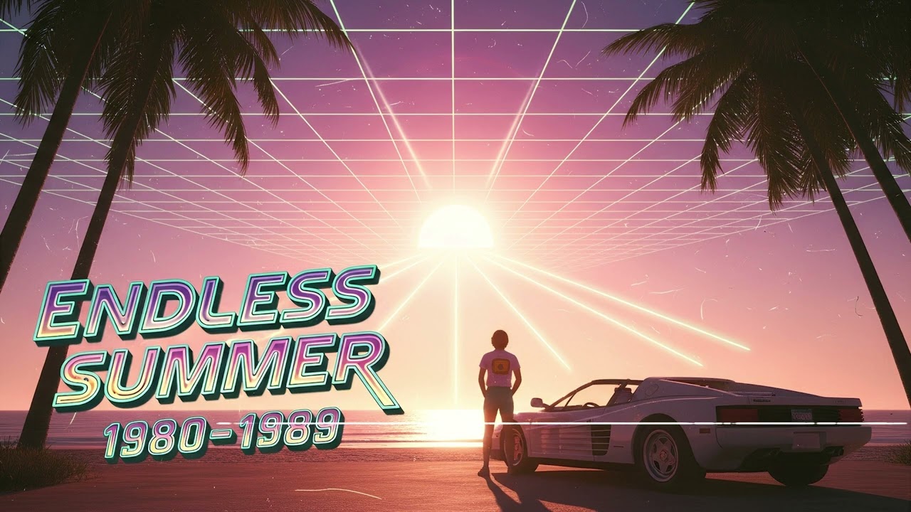 Endless Summer 1980–1989 – A Synthwave Decade of Sunsets & Memory