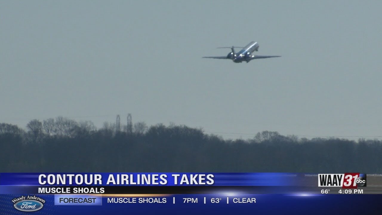 Contour Airlines officially takes off in Muscle Shoals