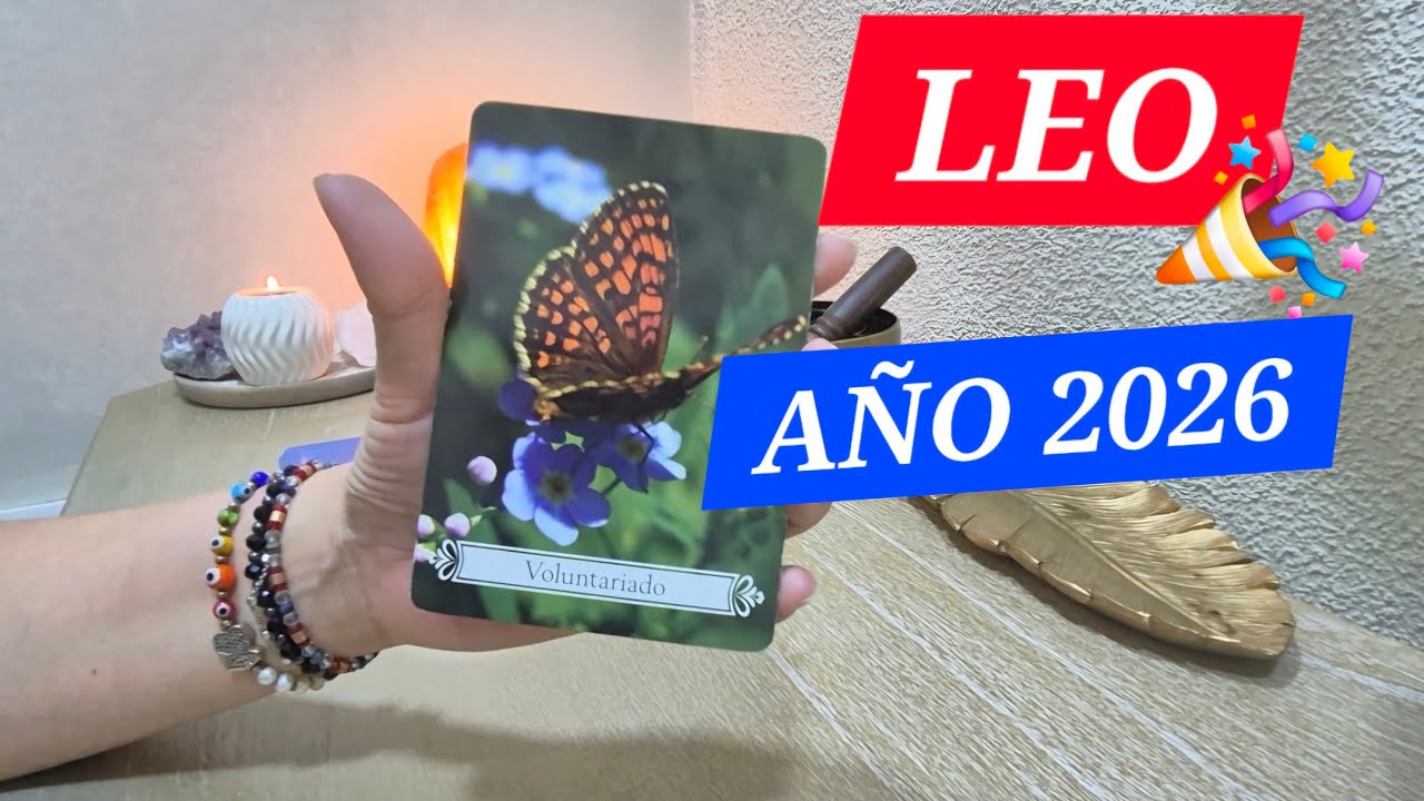 LEO | A&Ntilde;O 2026 ✨️🌈☀️&hearts;️ MES A MES.