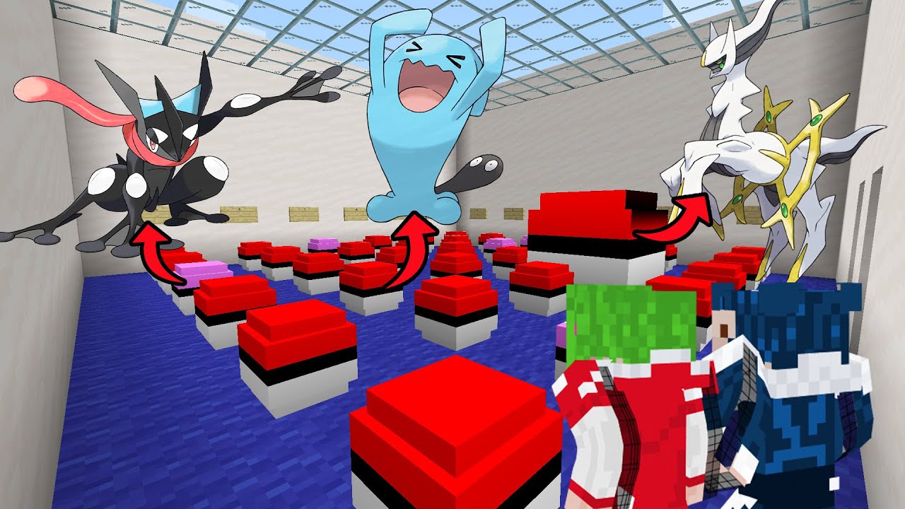KITA HARUS TEPAT MEMILIH LUCKY BLOCK YANG ADA DI RUANGAN INI!- Minecraft Pixelmon