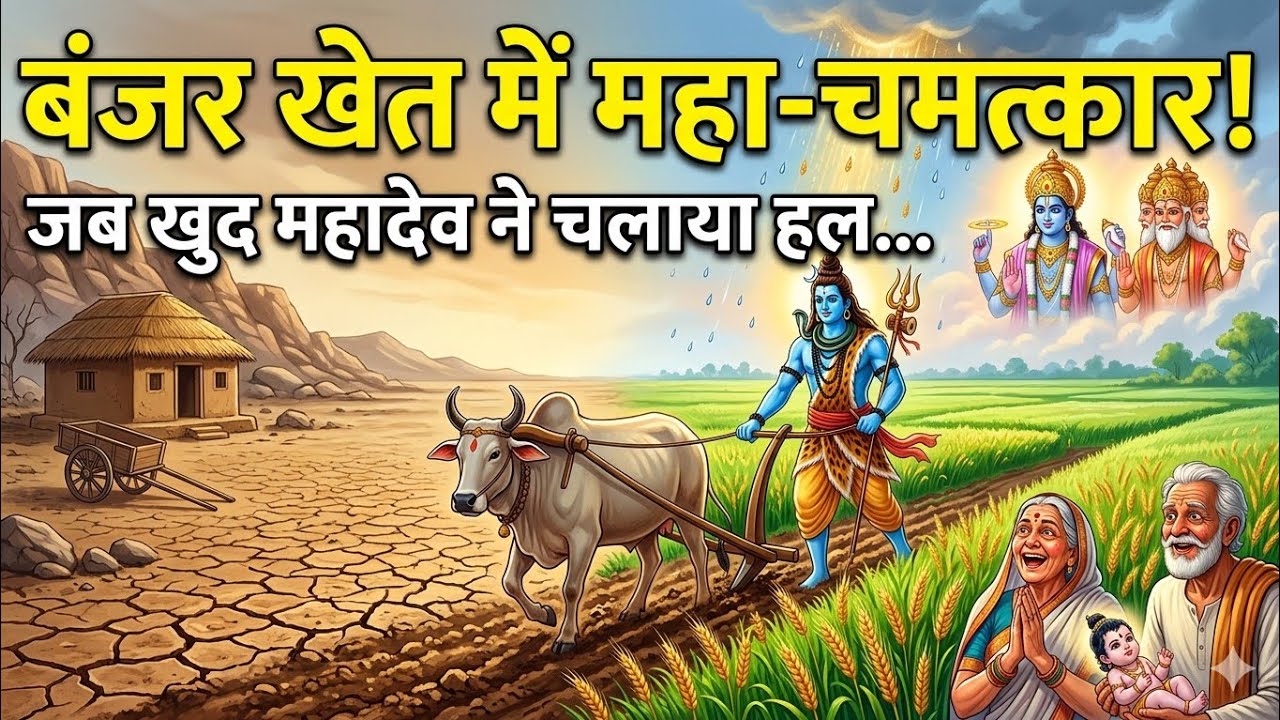गरीब किसान और उसकी भक्त पत्नी की कहानी - भोलेनाथ ने ऐसे बदली किस्मत