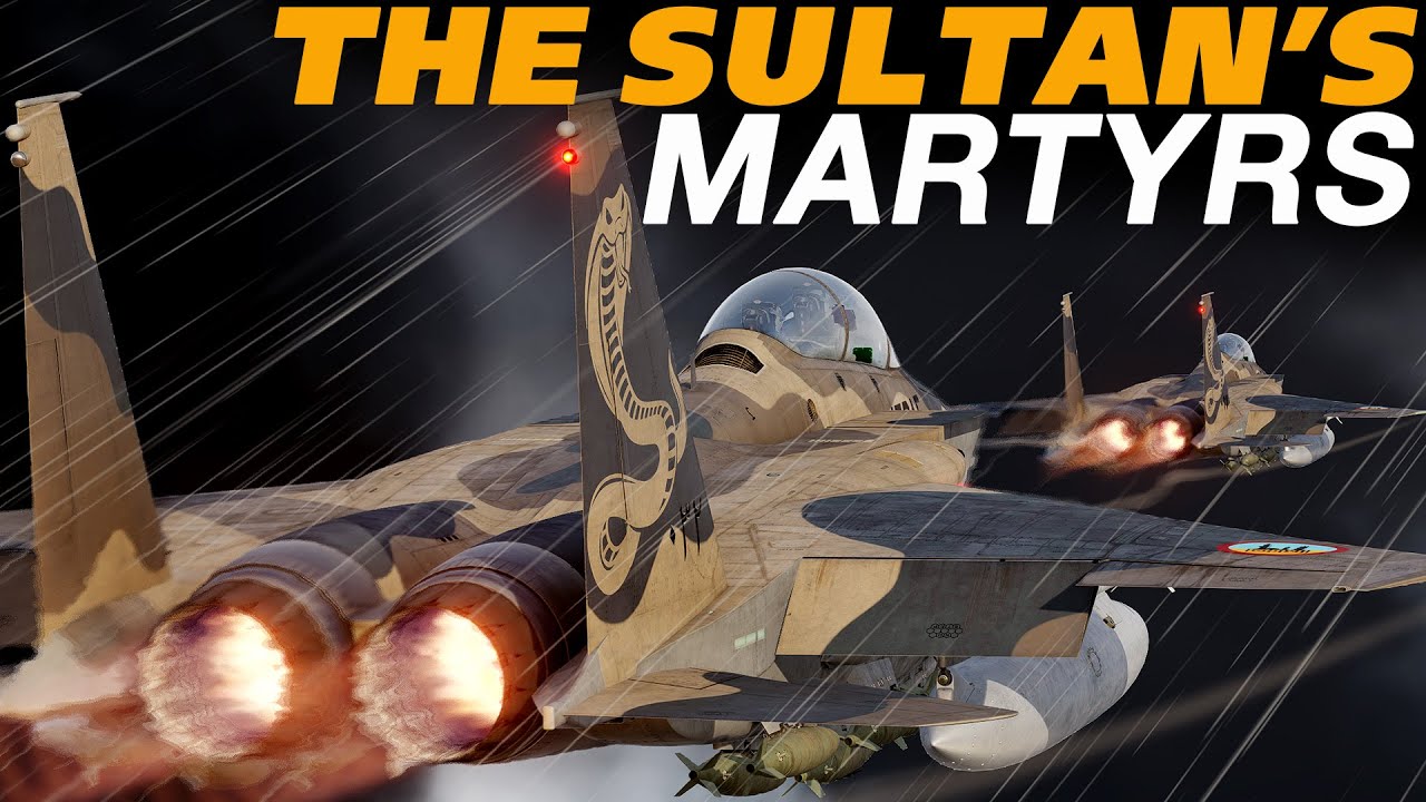Leading an INTENSE One Way Mission In the DCS F-15E Strike Eagle!