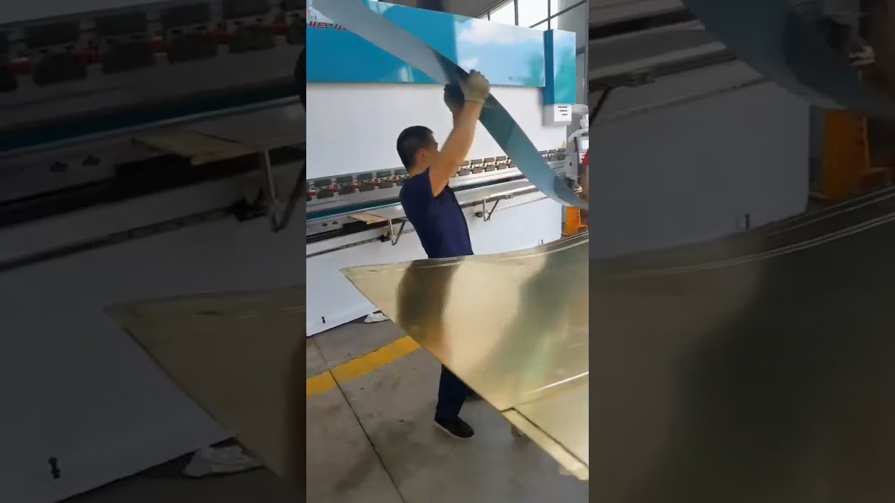 160T4500 press brake machine,DA53T,4+1 axis,VYMT. #pressbrakemachine #pressbrake