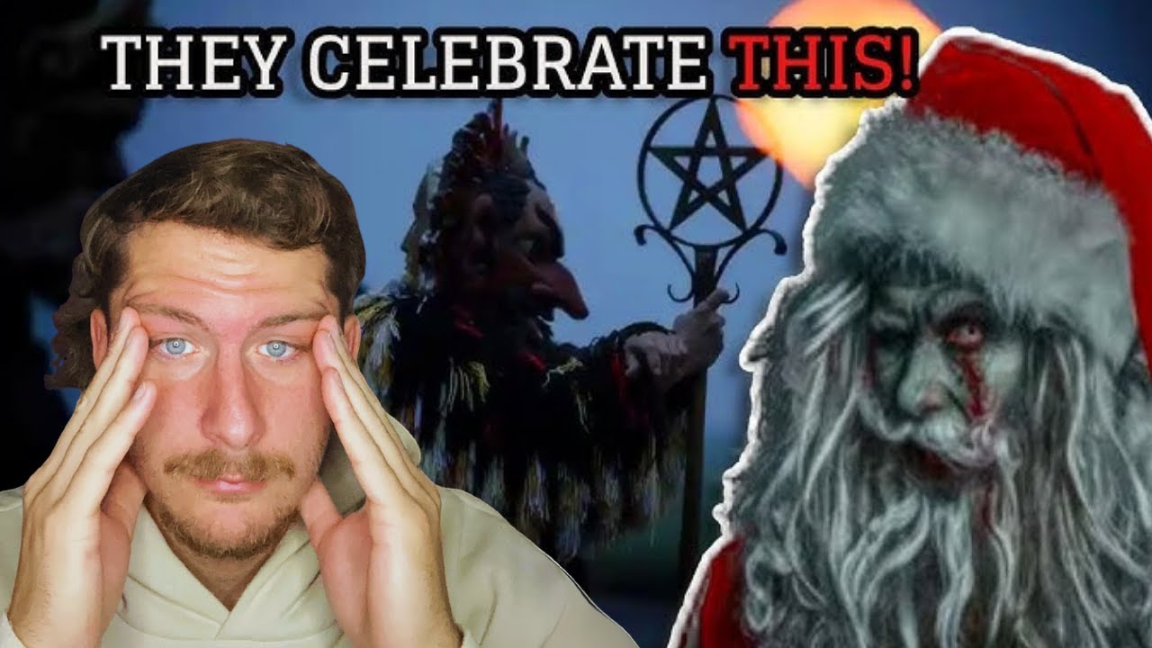 7 Darkest Christmas Traditions around The WORLD | Trey Swish Reacts