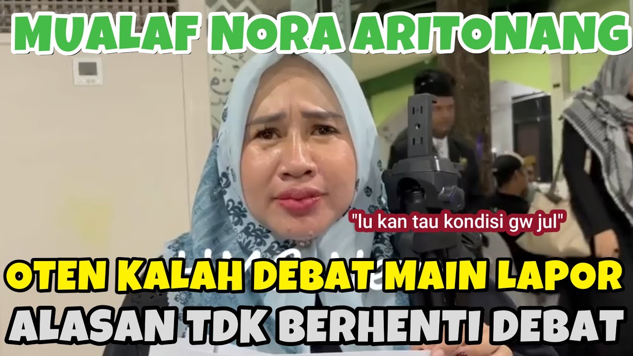 Ternyata ini Alasan Mualaf Nora Aritonang Di Takuti Para Pendeta