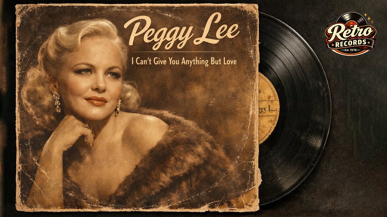 Can't Give You Anything But Love – Peggy Lee (Retro Records Cover) | Best Vintage Jazz Classics
