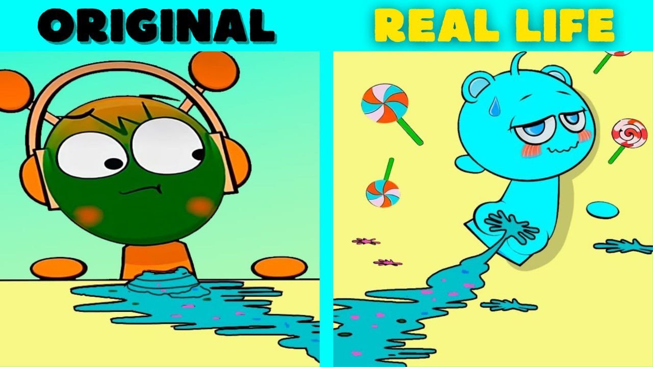 Best TikToks of Incredibox Sprunki: Oren And Sky 🤮🤢PHASE 1 vs PHASE 2 | Original vs Real Life