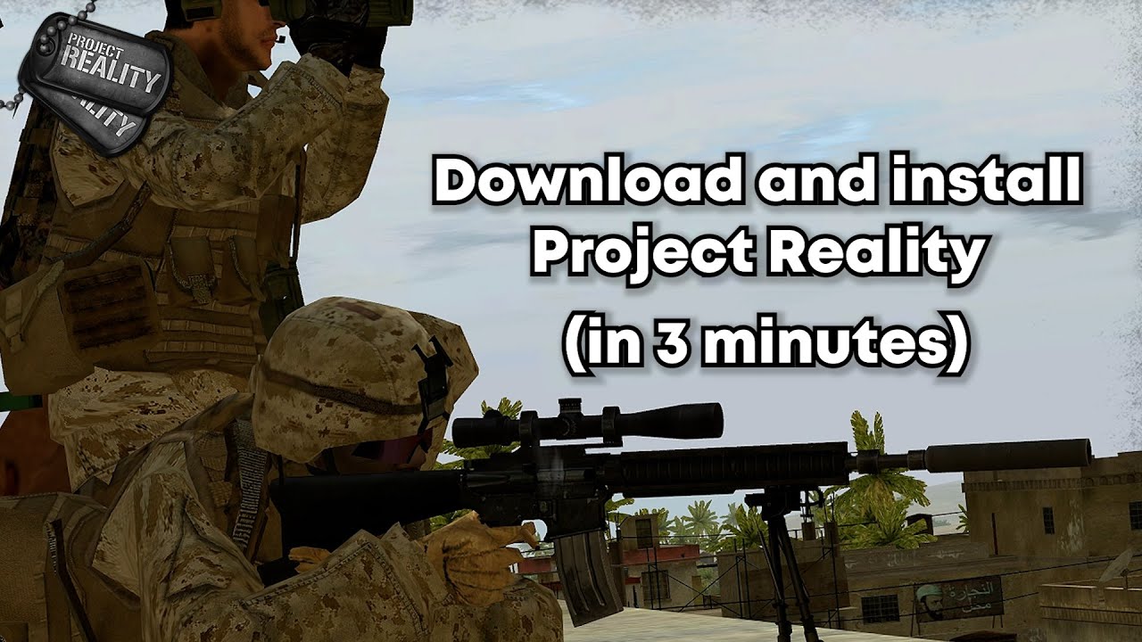 How to download/install Project Reality - in 3 minutes