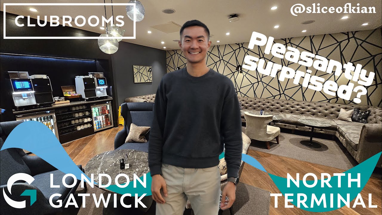 Gatwick Airport Clubrooms By No1 Lounges | North Terminal Lounge Experience!